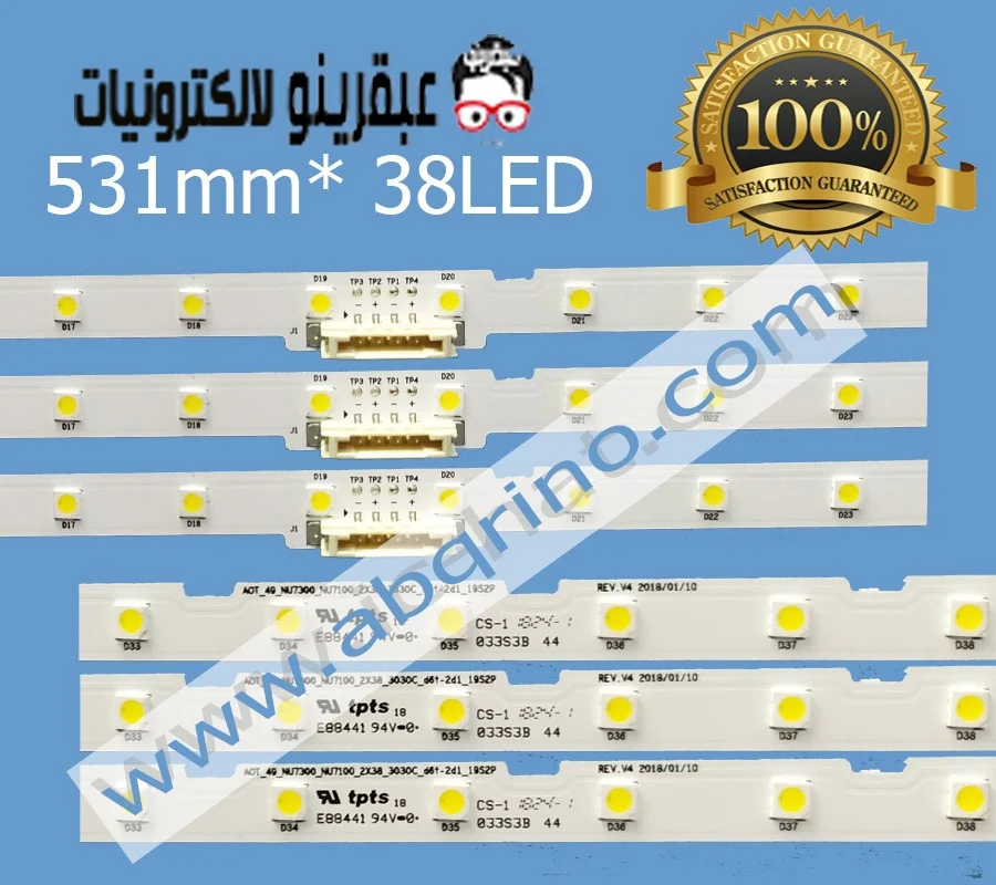 SAMSUNG AOT-49-UN7300 49 UN7100-2X28-3030C
