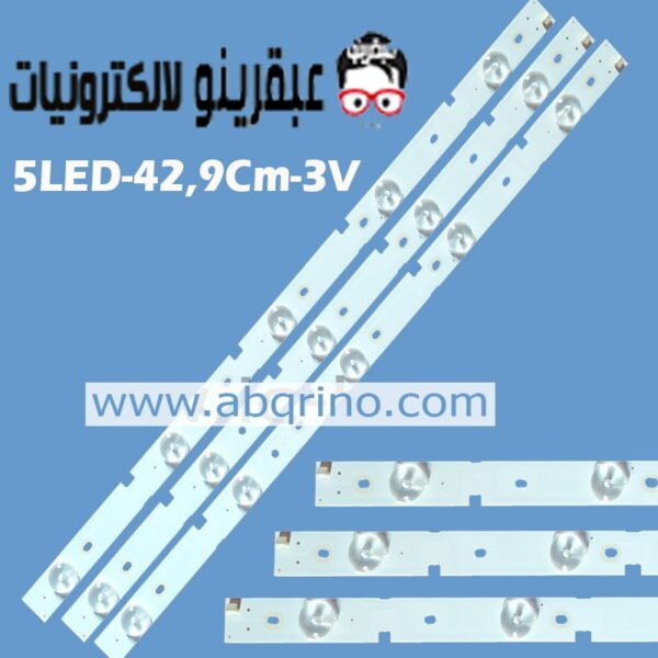 5ليد 3فولت 40″ 5+4 3V 6502L498R00010