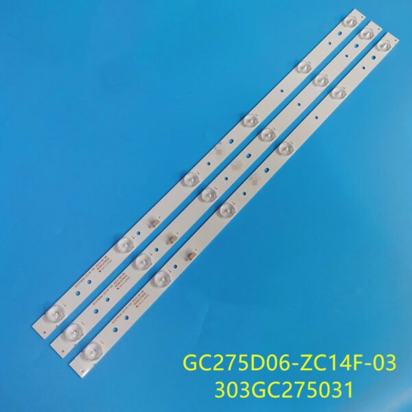 مسطره 6ليد 3فولت 52.3سم GC275D06-ZC14F-03