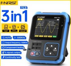 اوسلسكوب TC3 متعدد الوظائف 3*1 اوسلسكوب + تستر مكونات + مولد اشارات