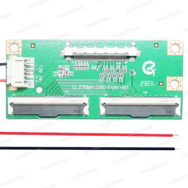 تحويلة لتركيب آي بانل 4K علي مين بورد ال جي 68Pin  الي سوكت UHD-51pin