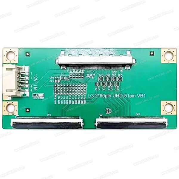 تحويلة لتركيب آي بانل علي مين بورد ال جي 60pin الي سوكت uhd 51pin